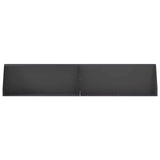 Retaining Wall 4 pcs 100 x 12 x 30 cm Steel Black 3449030