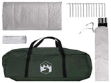 Cabin Tent with Roof Army Green 210 x 210 x 138 cm Polyester 42028508