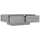 Coffee Table Grey Sonoma 90x60x31 cm Engineered Wood 815196
