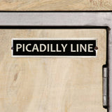 Sideboard Solid Mango Wood and Steel 65x33x76 cm 246283