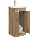Bathroom Vanity with Sink Artisan Oak 42 x 40 x 84.5 cm 890679