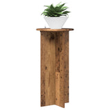 Plant Stand 2 pcs Old Wood 40 x 40 x 80 cm Engineered Wood 899706
