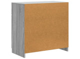 Sideboard Grey Sonoma 66 x 34.5 x 87 cm Engineered Wood 895791
