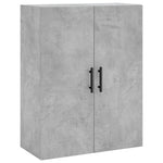 Highboard Concrete Grey 69.5x34x180 cm Engineered Wood 3195927