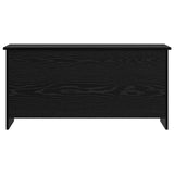 Storage Chest Black Oak 100 x 40 x 50 cm Engineered Wood 8011268