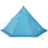 Camping Tent Tipi 5-Person Blue Waterproof 4009408