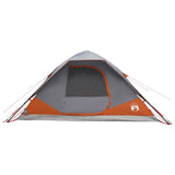 Instant Tent with Roof Grey and Orange 305 x 215 x 140 cm 42028691