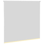 ZNTS Roller Blind Blackout Yellow 160x150 cm Fabric Width 156.6 cm Polyester 4012050