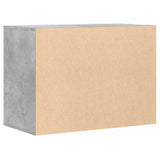 Corner Chest of Drawers Concrete Grey 80x41x58 cm Engineered Wood 852855