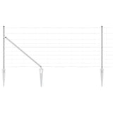 Welded Wire Fence with Spikes 25 x 1 m 3351424