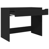 Desk with Drawer Black 100 x 50 x 78 cm Engineered Wood 888938