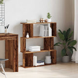 Book Cabinet Old Wood 80x24x96 cm Engineered Wood 855772