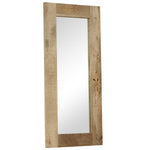 ZNTS Mirror Solid Mango Wood 50x110 cm 246303