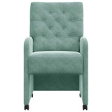 Dining Chairs with Wheels 2 pcs Sea green 58 x 67 x 97 cm 42017874