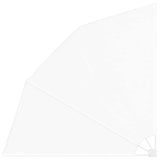 Balcony Privacy Screen 210 x 210 cm Polyester White 42000939