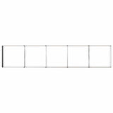 Raised Garden Bed Black 400 x 80 x 24 cm cold-rolled steel 8006506