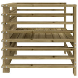 Garden Chairs 2 pcs Impregnated Wood Pine 825631
