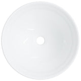 Wash Basin White 28x28x10 cm Ceramic 242569
