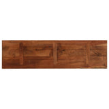 Table Top 120x40x2.5 cm Rectangular Solid Wood Reclaimed 371181