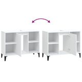 Sink Cabinet White 80x33x60 cm Engineered Wood 821292