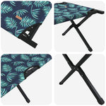 Folding Camping Bed Folding Manual Leaf pattern Oxford fabric 42003197