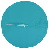 Throw Pillow 6 pcs HEERLEN Turquoise Dia. 60 cm Polyester 929822
