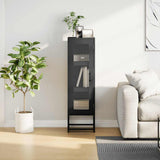 Highboard Black 36x39x123 cm Cold-rolled Steel 853392