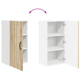 Wall Cabinet LUCCA Sonoma Oak 40 x 31 x 80 cm Engineered Wood 885027