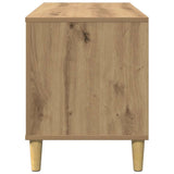 Record Cabinet Artisan Oak 100x38x48 cm Engineered Wood 857168