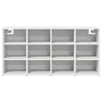 Shoe Cabinet with Shelf White 103 x 30 x 51 cm Engineered wood 808702