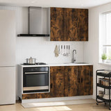 Kitchen Unit PORTO 5 pcs Smoked Oak Engineered Wood 3438280