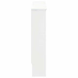Radiator Cover High Gloss White 152 x 19 x 81.5 cm 884085