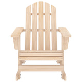 Garden Adirondack Rocking Chair Solid Fir Wood 315882
