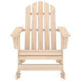 Garden Adirondack Rocking Chair Solid Fir Wood 315882
