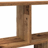 Wall Cube Shelf 12 Compartments Old Wood Engineered Wood 860020