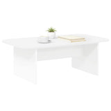 Coffee Table White 93 x 53 x 33 cm Engineered Wood 891140