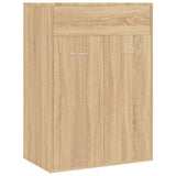Shoe Cabinet Sonoma Oak 60x35x84 cm Engineered Wood 801074