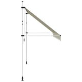 143698 Manual Retractable Awning 400 cm Cream