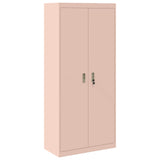 Storage Cabinet Pink 80 x 40 x180 cm Steel 3406185