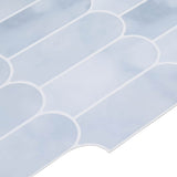 Feather Tile 20 pcs Light Blue 30 x 30 cm Polyurethane and PET 42046205