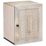 Bathroom Furniture Set with Drawer 5 pcs White Engineered Wood 3310075