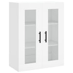 Highboard White 69.5x34x180 cm Engineered Wood 3198233