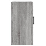 Wall Cabinet Grey Sonoma 60x31x60 cm Engineered Wood 829978