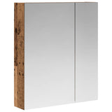 Bathroom Mirror Cabinet Old Wood 60 x 14.5 x 70 cm 889061