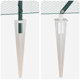 Welded Wire Fence with Spikes 25 x 0.8 m 3353090