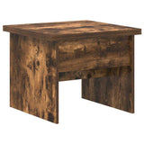 Coffee Table Smoked Oak 55 x 54.5 x 45 cm Engineered wood 887413