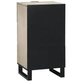 Media Storage Cabinets & Racks White and Black 40 x 33 x 75 cm 4017995
