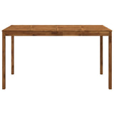Garden Bar Table Natural 196 x 100 x 105 cm Solid Acacia Wood 3394418