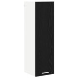 Hanging Cabinet Black Oak 30 x 31 x 100 cm Engineered Wood 884331