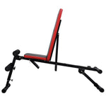 Adjustable Sit-up Bench with Barbell and Dumbbell Set 60.5 kg 275348